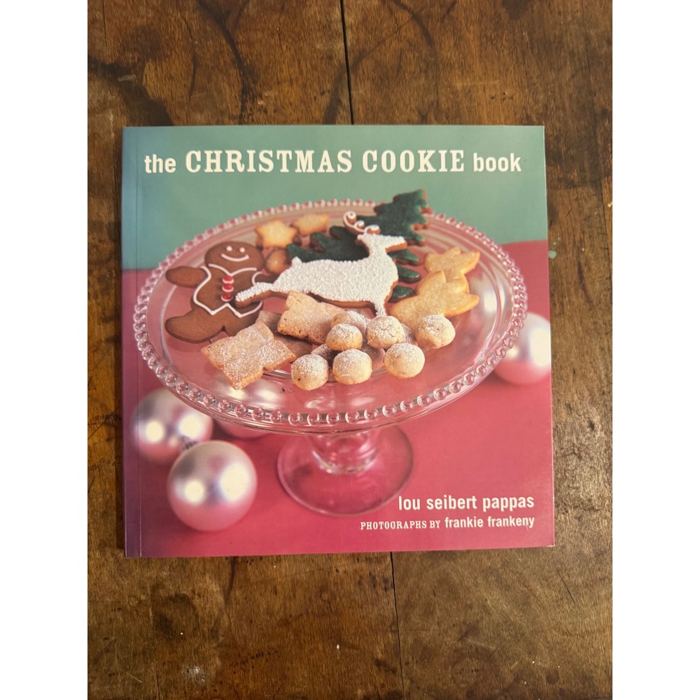 The Christmas Cookie Book Lou Seibert Pappas Softcover 2000 Holiday Recipes ISBN